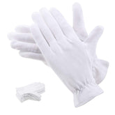Gants Selizo en coton blancs parfaits pour mains sèches et eczéma.