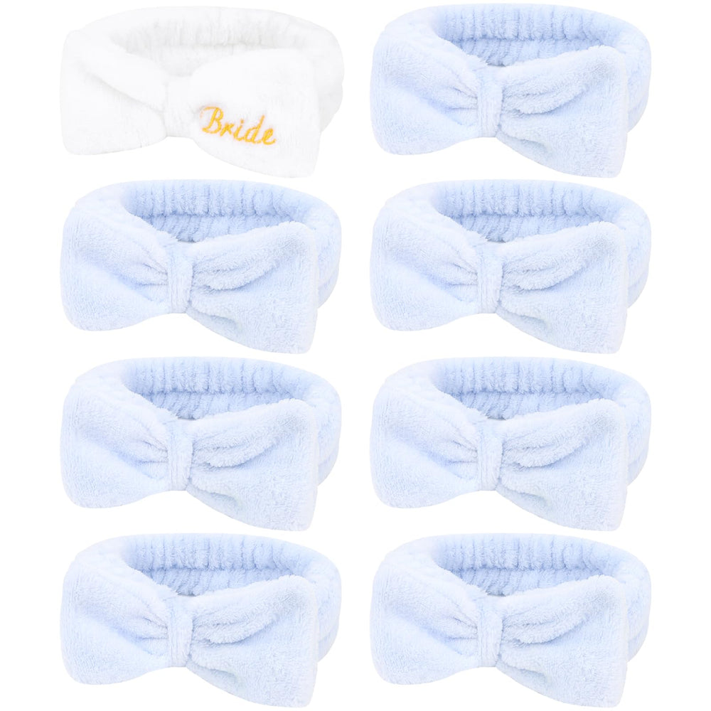 Bandeau mariée Semato blanc avec broderie dorée pour un look élégant