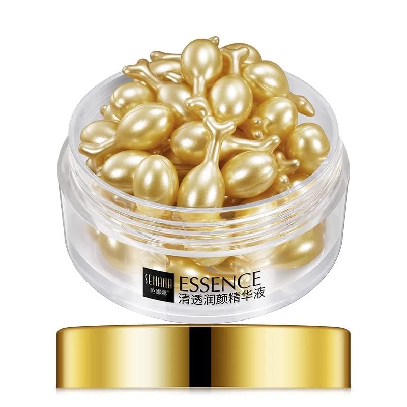 Senana Marina Active Skin Repair capsules visage : éclat et hydratation nocturne.