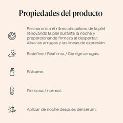 Gestes de massage pour Sensilis Nuit Améliorée