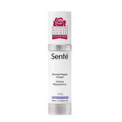 Sente Dermal Repair Crème Visage flacon pompe pour hydrater la peau sensible.