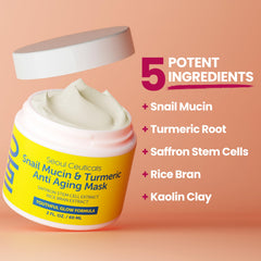 Texture crème hydratante SeoulCeuticals masque visage – douceur à l application.