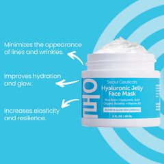 SeoulCeuticals vitamin B5 jelly mask supports moisture retention for smoother skin.
