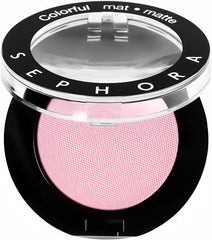 Ombre SEPHORA Collection Macaron Fraise Rose Matte, longue tenue et application fluide.