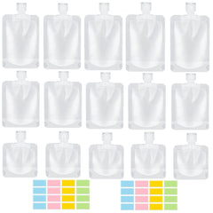 Pochettes SEQUHITKU étanches pour liquides, voyage sans fuite et rangement sûr.