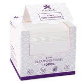 Serenorch lingettes visage jetables dans le paquet, pratique et hygiénique.