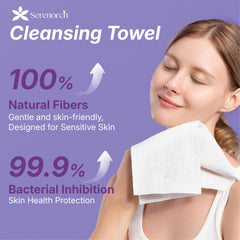 Lingettes Serenorch XL 10x12 pouces montrant la taille généreuse.