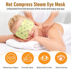 Emballage jetable Serfeymi masque yeux pratique en voyage.