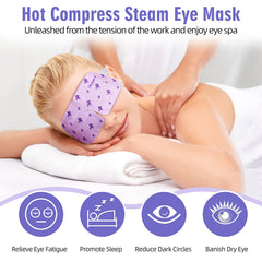 Serfeymi masque yeux jetable pratique pour voyage et spa.