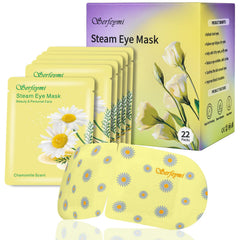 Masque Serfeymi yeux à vapeur chauffant pour relaxation oculaire.