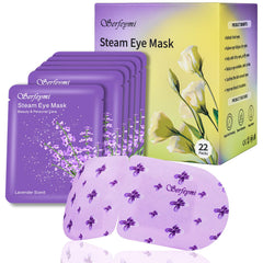 Serfeymi masque yeux vapeur lavande – sensation apaisante pour les yeux fatigués.