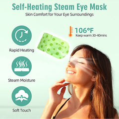 Serfeymi masque-yeux-vapeur-jetables-ensemble soin rapide pour fatigue oculaire et stress visuel.