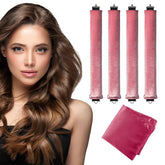 Seritant rouleaux boucles nuit sans chaleur pour démarrer la matinée avec des boucles.