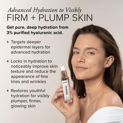 Serovital TriHydrate application quotidienne facilement absorbée par la peau.