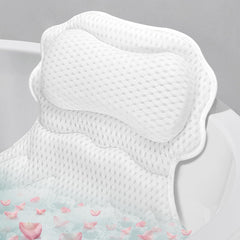 SetSail oreiller bain: soutien-tete pour détente pendant le bain