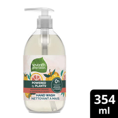 Pompe du savon Seventh Generation à parfum agrumes frais prête à l’usage