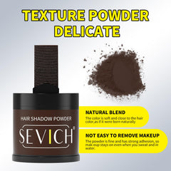 Sevich Poudre Ligne Capillaire pinceau angle pour une application ciblée.