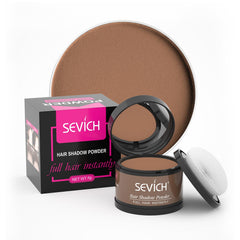 SEVICH Poudre ligne-frontale avec applicateur compact pour une couverture rapide et naturelle.