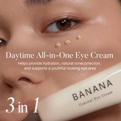 Shaishaishai Banane Conceal Crème Bouteille Pompe : application pratique et précise.