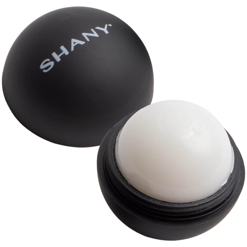 SHANY sphère baume à lèvres vanille : application douce et hydratation durable.