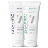 Shapiro MD Shampoo bouteille, flacon élégant pour nourrir les cheveux.