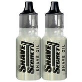 Shave Secret huile de rasage, bouteille 18,75 ml, pour une peau hydratée et confortable