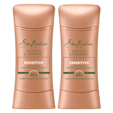 Sheamoisture Antiperspirant Stick Sensitive Aloe-Céramides, Bouteille : douceur et protection durable.
