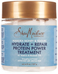SheaMoisture – bouteille miel Manuka yaourt pour hydratation en profondeur.