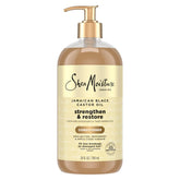 SheaMoisture conditionneur—bouteille d huile de ricin noir jamaïcain, démêle et hydrate les longueurs.