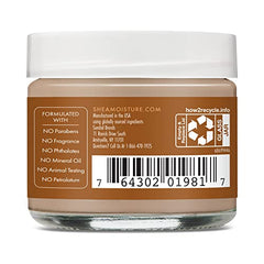 Pot de crème nocturne SheaMoisture au miel cru pour application ciblée