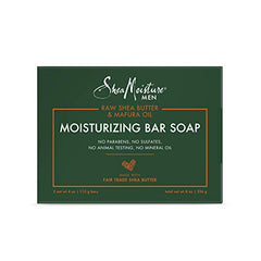 SheaMoisture Homme – barre-nettoyante-douceur, nettoyage sans dessèchement.