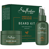 Huile barbe SheaMoisture dans flacon, hydratation et douceur pour barbe