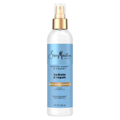 SheaMoisture Manuka Honey et Yogurt – pulvérisateur pour hydratation rapide des cheveux.