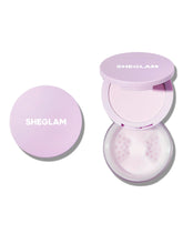 SHEGLAM Insta-Ready Poudre Libre emballage élégant prêt à tester pour découvrir le produit