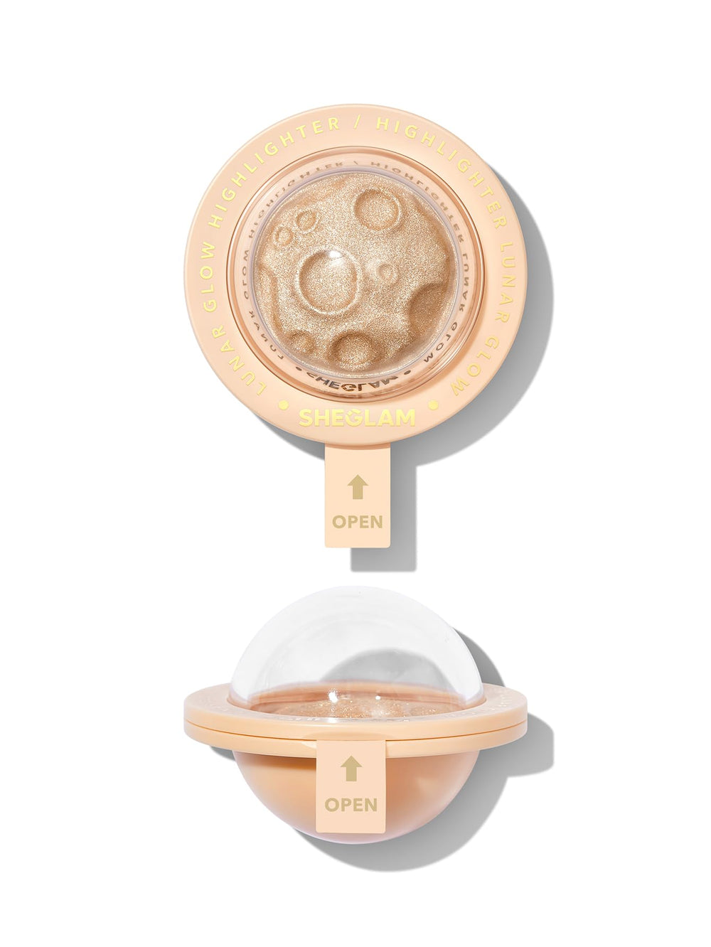 SHEGLAM illuminateur lunaire visuel sur le visage pour un éclat visible et subtil