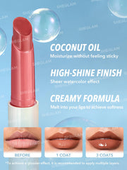 SHEGLAM PoutPerfect application vernis à lèvres Sepia Kiss: application facile et non collante.