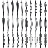 SHEHARUHI clips géométriques métalliques – accessoire robuste pour cheveux au quotidien.