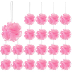 Shellwei éponge douche mini rose, pratique et exfoliante pour le quotidien.