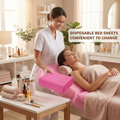 SHENKUAI drap-table-beaute-jetable pink doux pour la peau.