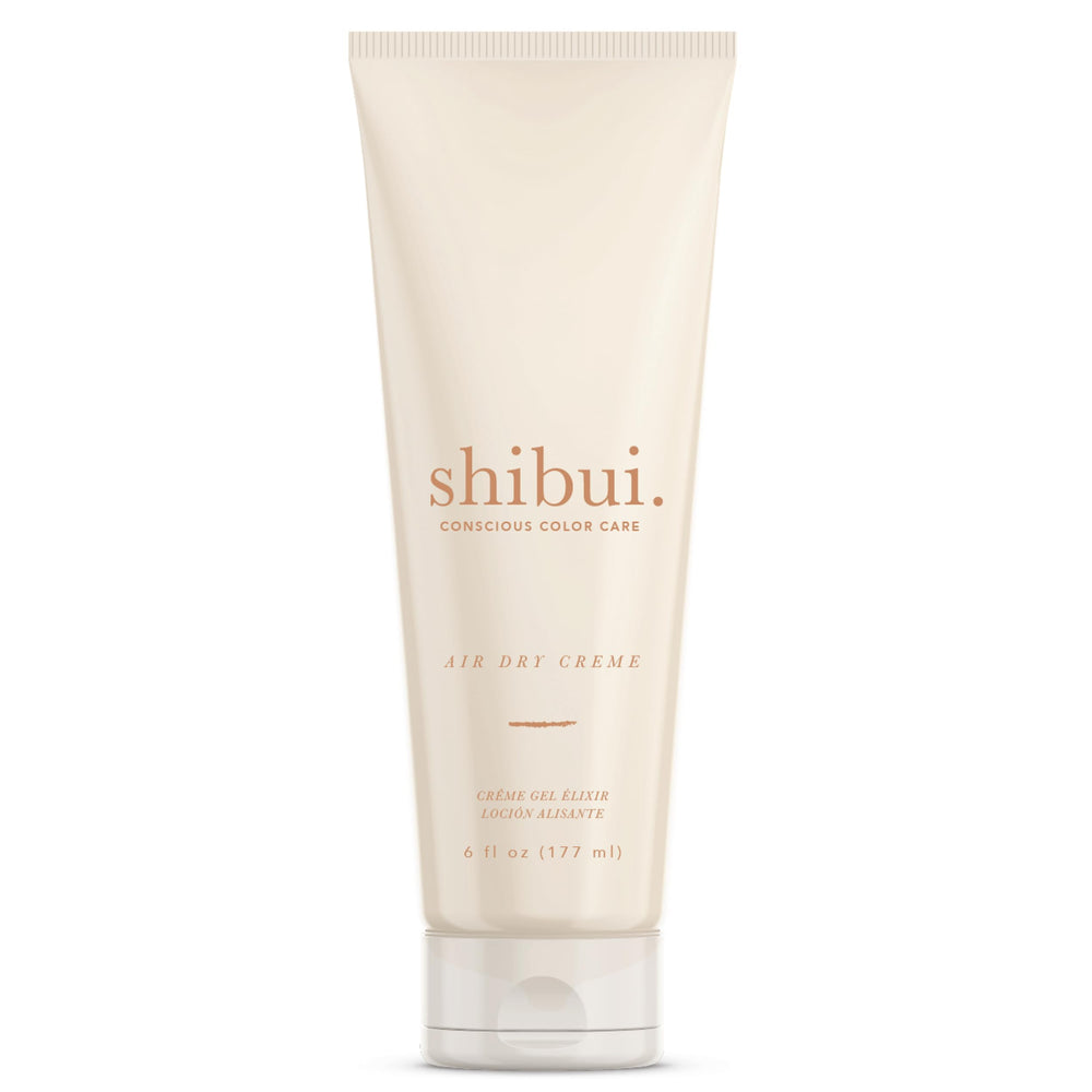 SHIBUI Crème – séchage à l'air pour brillance et frisage maîtrisé.