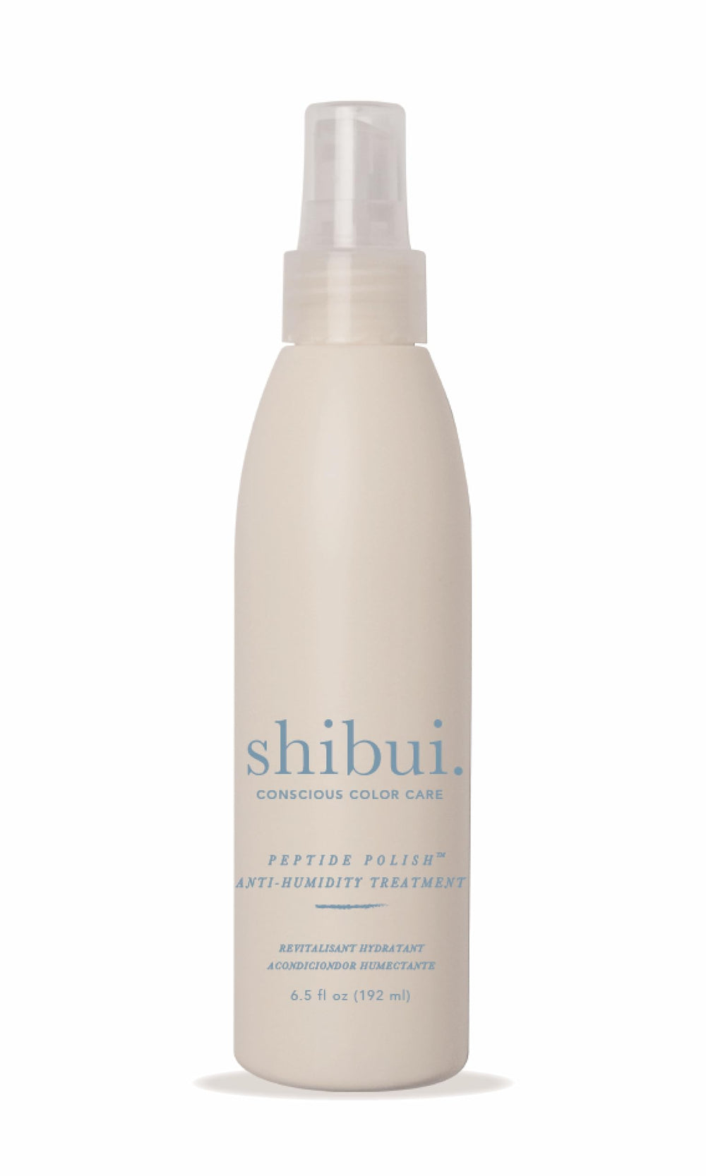 SHIBUI Peptide Polish – Bouteille montrant la brillance légère prête pour une finition soignée