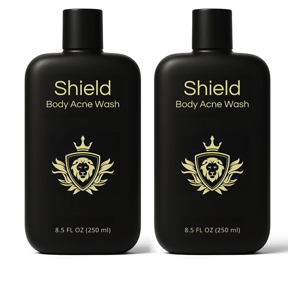 Shield bouteille sans parfum, pratique en douche quotidienne.