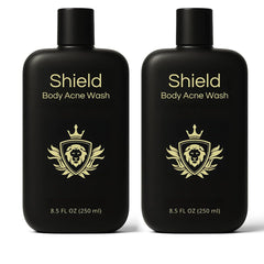 Shield bouteille sans parfum, pratique en douche quotidienne.