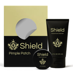 Shield nettoyant-visage-homme, purification efficace pour peau grasse.