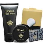 Ensemble Shield Système pour homme, routine complète soin peau.