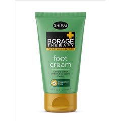 ShiKai Crème pieds bourrache - flacon élégant et hydratation durable pour les pieds.