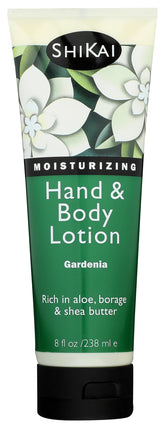 ShiKai Lotion Gardenia : bouteille pratique pour hydrater mains et corps.