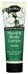 ShiKai Lotion Gardenia : bouteille pratique pour hydrater mains et corps.