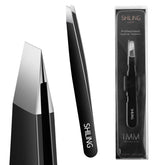 Pinces SHILING à pointe ultra-fine 1 mm pour précision des sourcils.