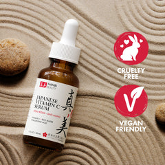 Shinbi Beauty sérum riz fermenté — ingrédient naturel apportant nutrition et douceur.